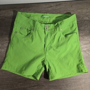 Vibrant Green Women's Shorts